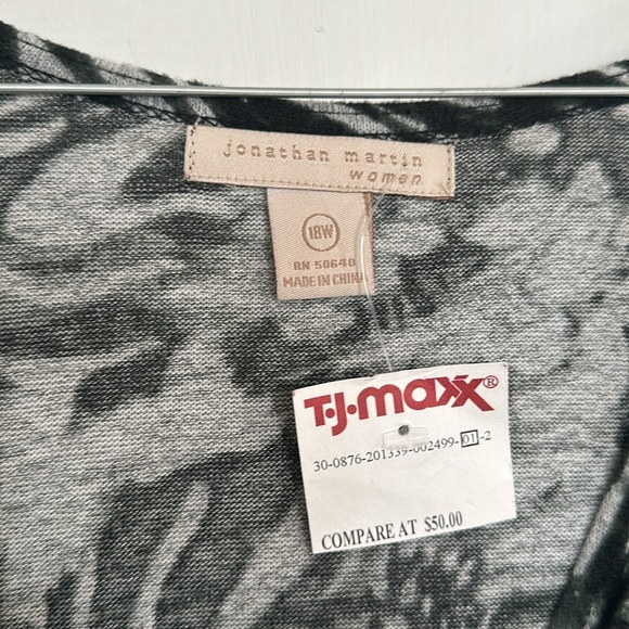 NWT Jonathan Martin Women Dress size 18W - Picture 3 of 3